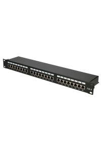 Extralink Patchpanel CAT6 STP V2 24 porty Obrázok pre Extralink Patchpanel CAT6 STP V2 24 porty