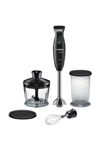 Obrázok pre Bosch | CleverMixx MSM2650B | Blender | Hand Blender | 600 W | Number of speeds 12 | Chopper | Black
