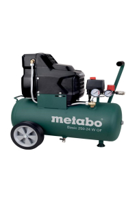 Bezolejový kompresor METABO 230V 24L BASIC Obrázok pre Bezolejový kompresor METABO 230V 24L BASIC
