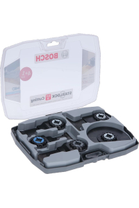 Obrázok pre BOSCH SAW BLADE SET FOR STARLOCK 4+1 MULTI-TOOL, WOOD/METAL