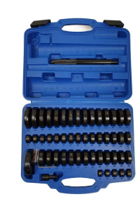 Obrázok pre BEARING SLEEVE PULLER PRESS ADAPTERS 52el. 18-74mm SILVER