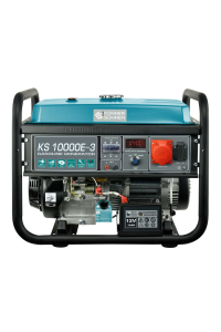 Obrázok pre Könner & Söhnen KS 10000E-3 motorové generátory 7500 W 25 l Benzín Černá, Modrozelená