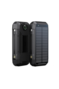 PowerNeed S20000Q nabíječka na PDA/mobilní telefon Univerzální Černá Lightning, Solární, USB Bezdrátové nabíjení Rychlé nabíjení Venkovní Obrázok pre PowerNeed S20000Q nabíječka na PDA/mobilní telefon Univerzální Černá Lightning, Solární, USB Bezdrátové nabíjení Rychlé nabíjení Venkovní