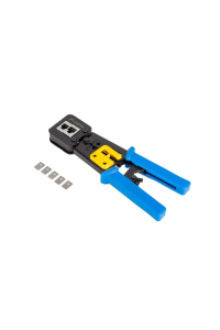 Obrázok pre KRIMPOVACÍ KLEŠTĚ PRO PŘÍMÉ KONEKTORY LANBERG RJ45, RJ12, RJ11