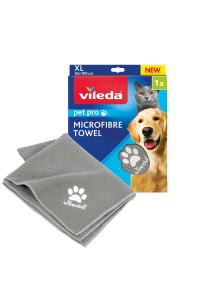 Ručník z mikrovlákna Vileda PET PRO L pro domácí mazlíčky Obrázok pre Ručník z mikrovlákna Vileda PET PRO L pro domácí mazlíčky