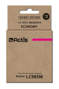Obrázok pre Actis KB-985M inkoust (náhrada za Brother LC985M; standardní; 19,5 ml; červený)