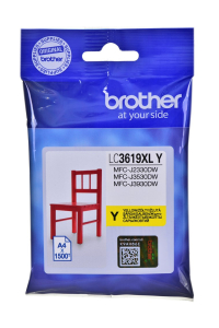 Obrázok pre Brother LC-3619XLY originální žlutá inkoustová kazeta 1 ks.