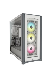 Corsair iCUE 5000X RGB Midi Tower Bílá Obrázok pre Corsair iCUE 5000X RGB Midi Tower Bílá