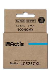 Obrázok pre Actis Inkoust KB-525C (náhradní inkoust Brother LC525C; standardní; 15 ml; modrý)
