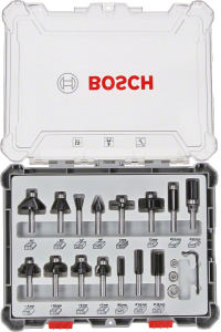 Bosch 2 607 017 471 frézovací bit Sada bitů 15 kusů Obrázok pre Bosch 2 607 017 471 frézovací bit Sada bitů 15 kusů