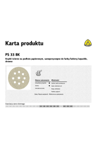 Obrázok pre KLINGSPOR SELF-ADHESIVE ABRASIVE DISC 225mm PS33BK gr.180 GLS38 /50pcs.