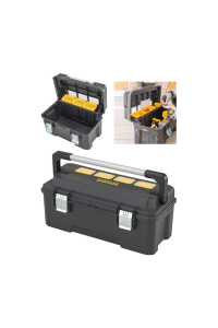 Stanley FMST1-75791 Malý díl a krabice na nářadí Kov, Plast Černá Obrázok pre Stanley FMST1-75791 Malý díl a krabice na nářadí Kov, Plast Černá