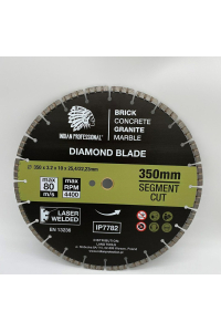 TARCZA DIAMENTOWA 350mm SEGMENT TURBO CUT INDIAN PROFESSIONAL Obrázok pre TARCZA DIAMENTOWA 350mm SEGMENT TURBO CUT INDIAN PROFESSIONAL