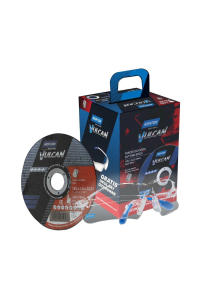 NORTON SHIELD. VULCAN 125 x 1.0 /100pcs. INOX+GLASSES FREE Obrázok pre NORTON SHIELD. VULCAN 125 x 1.0 /100pcs. INOX+GLASSES FREE