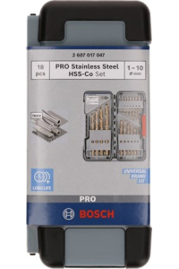 Bosch 2 607 017 047 vrták Spirálový vrták 18 kusů Obrázok pre Bosch 2 607 017 047 vrták Spirálový vrták 18 kusů