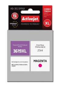 Obrázok pre Activejet Inkoust AB-3619MNX (náhradní inkoust Brother LC3619M; Supreme; 20 ml; červený)