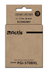 Obrázok pre Actis Inkoust KC-570Bk (náhrada za Canon PGI-570BK; standardní; 22 ml; černý)