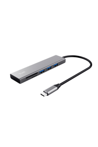 Trust Halyx USB 3.2 Gen 1 (3.1 Gen 1) Type-C 104 Mbit/s Hliník Obrázok pre Trust Halyx USB 3.2 Gen 1 (3.1 Gen 1) Type-C 104 Mbit/s Hliník