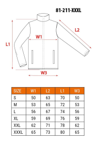 Obrázok pre NEO tools 81-211-XXXL pracovní oděv Bunda
