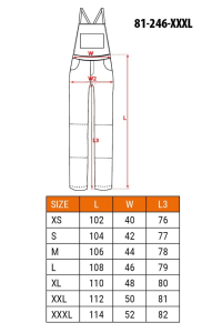 NEO tools 81-246-XXXL pracovní oděv Obrázok pre NEO tools 81-246-XXXL pracovní oděv