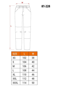 Obrázok pre NEO tools 81-228-M ochranné kalhoty