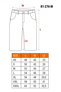 Obrázok pre NEO tools 81-276-M ochranné kraťasy