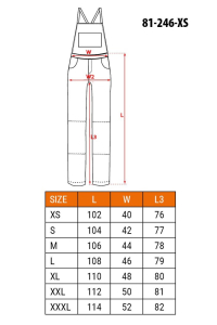 NEO tools 81-246-XS pracovní oděv Obrázok pre NEO tools 81-246-XS pracovní oděv