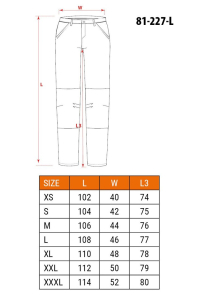 NEO tools 81-227-L ochranné kalhoty Obrázok pre NEO tools 81-227-L ochranné kalhoty