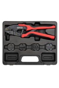 Crimping pliers for ferrule terminals 6 jewels, ferrule diameter: 0.1 - 16 mm2 Obrázok pre Crimping pliers for ferrule terminals 6 jewels, ferrule diameter: 0.1 - 16 mm2