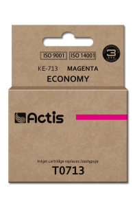 Actis Inkoust KE-713 (náhradní inkoust Epson T0713, T0893, T1003; standardní; 13,5 ml; červený) Obrázok pre Actis Inkoust KE-713 (náhradní inkoust Epson T0713, T0893, T1003; standardní; 13,5 ml; červený)