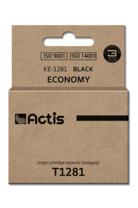 Actis KE-1281 (náhradní inkoust Epson T1281; standardní; 15 ml; černý) Obrázok pre Actis KE-1281 (náhradní inkoust Epson T1281; standardní; 15 ml; černý)