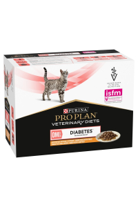 Obrázok pre PURINA Pro Plan Veterinary Diets DM St/Ox Diabetes Management - mokré krmivo pro kočky - 10 x 85g
