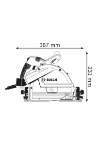 Obrázok pre Bosch 0 601 675 001 přenosná kotoučová pila 16,5 cm 6250 ot/min 1400 W