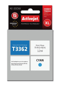 Obrázok pre Activejet Inkoust AE-33BNX (náhradní inkoust Epson 33XL T3351; Supreme; 22 ml; černý)