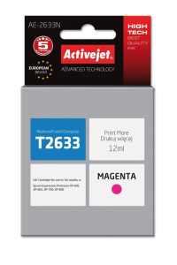 Obrázok pre Activejet Inkoust AE-2633N (náhradní inkoust Epson 26 T2633; Supreme; 12 ml; červený)