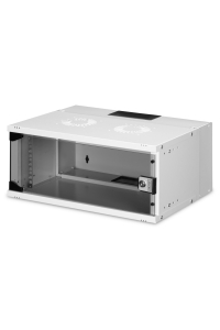 Digitus DN-49200 rack 4U Nástěnný regál Šedá Obrázok pre Digitus DN-49200 rack 4U Nástěnný regál Šedá
