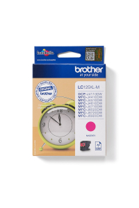 Obrázok pre Brother LC125XLM inkoustová náplň 1 kusů Originální Extra (Super) vysoká výtěžnost Purpurová