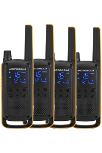 Motorola Talkabout T82 Extreme Quad Pack obousměrná vysílačka 16 kanálů černá,oranžová Obrázok pre Motorola Talkabout T82 Extreme Quad Pack obousměrná vysílačka 16 kanálů černá,oranžová
