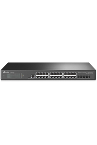 Obrázok pre TP-Link Omada SG3428X síťový přepínač Řízený L2+/L3 Gigabit Ethernet (10/100/1000) 1U Černá