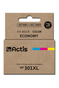 Actis KH-301CR (náhradní inkoust HP 301XL CH564EE; standardní; 21 ml; barevný) Obrázok pre Actis KH-301CR (náhradní inkoust HP 301XL CH564EE; standardní; 21 ml; barevný)
