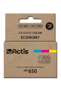 Actis KH-650CR (náhradní inkoust HP 650 CZ102AE; standardní; 9 ml; barevný) Obrázok pre Actis KH-650CR (náhradní inkoust HP 650 CZ102AE; standardní; 9 ml; barevný)
