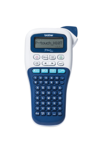 Brother PTH-107BRE1 | Mono | Thermal | Label Printer | White/ Blue Obrázok pre Brother PTH-107BRE1 | Mono | Thermal | Label Printer | White/ Blue