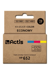 Actis KH-652CR Inkoust (náhrada za HP 652 F6V24AE; standardní; 15 ml; barevný) Obrázok pre Actis KH-652CR Inkoust (náhrada za HP 652 F6V24AE; standardní; 15 ml; barevný)