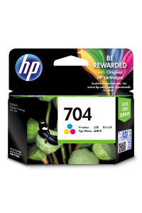 HP 704 Tri-color Original Ink Advantage Cartridge inkoustová náplň 1 kusů Originální Azurová, Purpurová, Žlutá Obrázok pre HP 704 Tri-color Original Ink Advantage Cartridge inkoustová náplň 1 kusů Originální Azurová, Purpurová, Žlutá