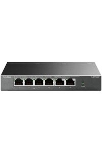 TP-Link TL-SF1006P síťový přepínač Nespravované Fast Ethernet (10/100) Podpora napájení po Ethernetu (PoE) Černá Obrázok pre TP-Link TL-SF1006P síťový přepínač Nespravované Fast Ethernet (10/100) Podpora napájení po Ethernetu (PoE) Černá