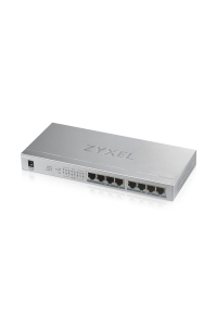 Obrázok pre Zyxel GS1008HP Nespravované Gigabit Ethernet (10/100/1000) Podpora napájení po Ethernetu (PoE) Šedá