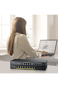 Obrázok pre Zyxel GS1915-8 Řízený L2 Gigabit Ethernet (10/100/1000) Černá