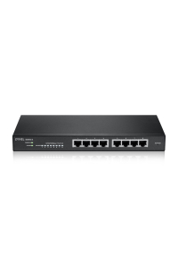 Zyxel GS1915-8 Řízený L2 Gigabit Ethernet (10/100/1000) Černá Obrázok pre Zyxel GS1915-8 Řízený L2 Gigabit Ethernet (10/100/1000) Černá