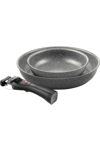 set of 2 frying pans (20 + 28 cm) 2H Obrázok pre set of 2 frying pans (20 + 28 cm) 2H