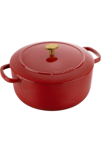 Ballarini Bellamonte Round Cast Iron Pot - 4 ltr, Red Obrázok pre Ballarini Bellamonte Round Cast Iron Pot - 4 ltr, Red